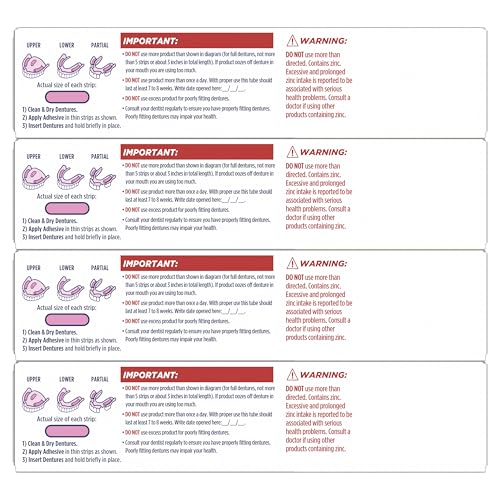 Partial denture wearer benefiting from Fixodent Ultra Max Hold retention