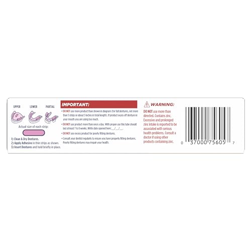 Smooth seal from Fixodent Ultra Max Hold for comfortable wear