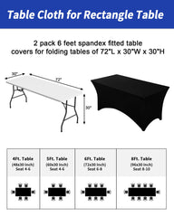 Wrinkle-resistant Fixwal table cloth keeps surfaces smooth at events