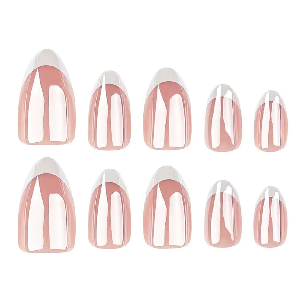 FJSMTOPl chrome design nails with easy application and secure fit.