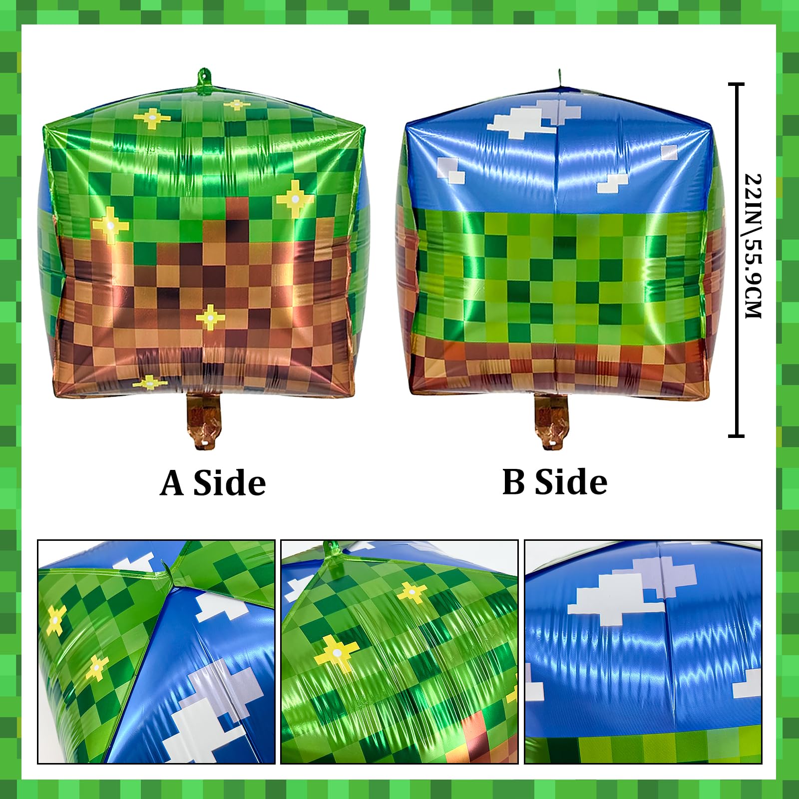 FJZEPIN birthday photo backdrop balloons for memorable visuals at events.
