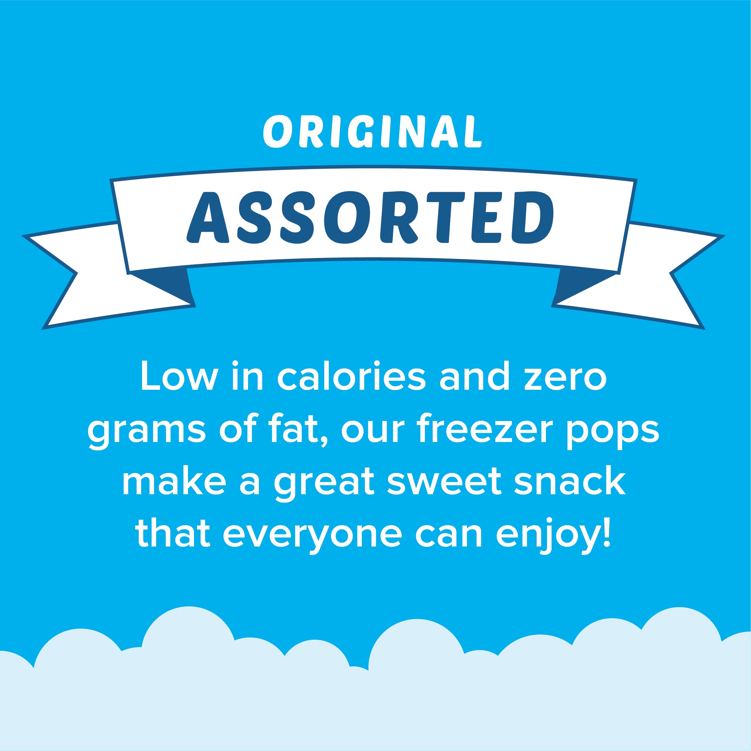 Fla-Vor-Ice real-fruit-juice emphasizes natural flavors for tasty treats.