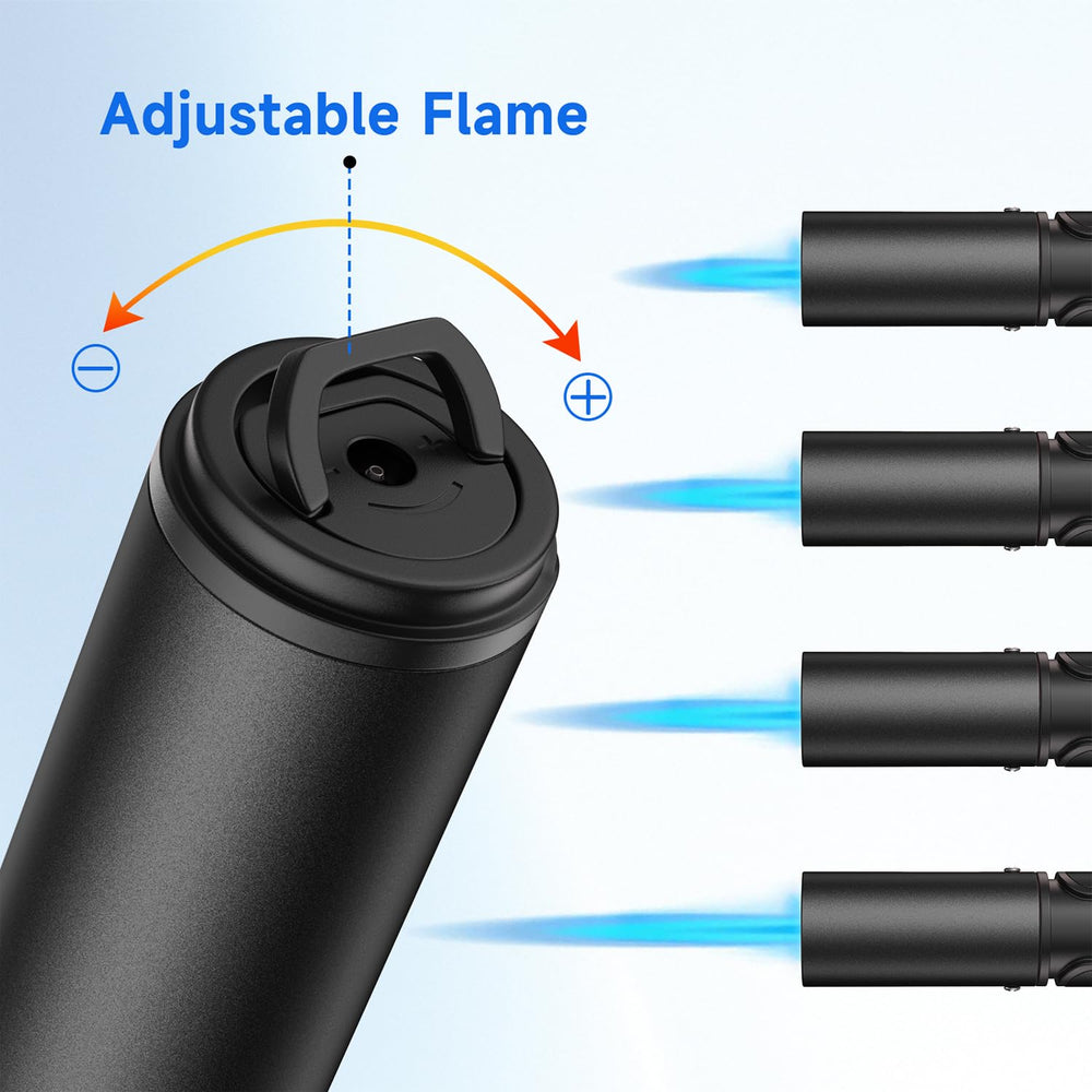 Refillable Flame Bird lighter ready for candles, grills, and camping use.