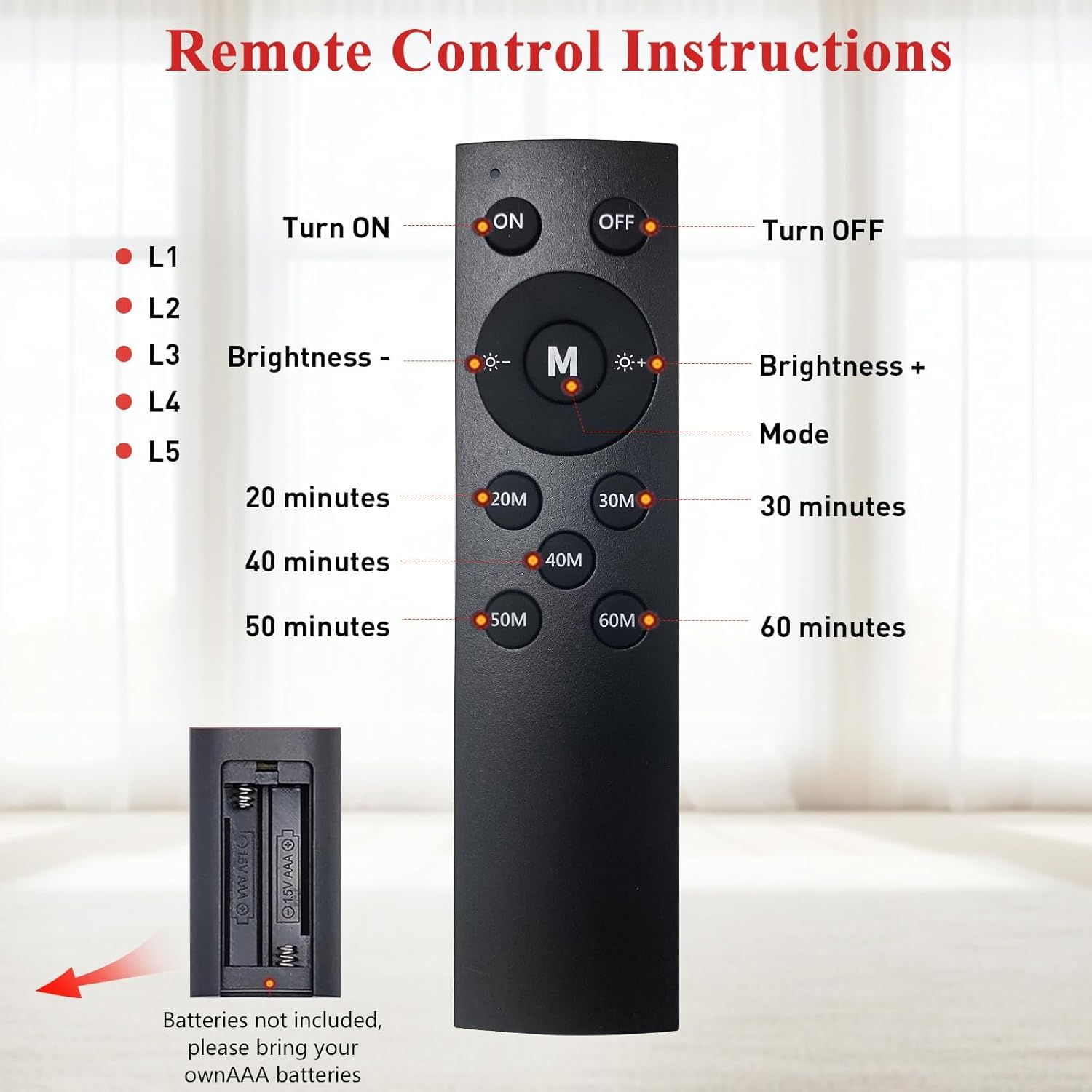 FlaoAito soft warm LED glow enhances cozy routines.