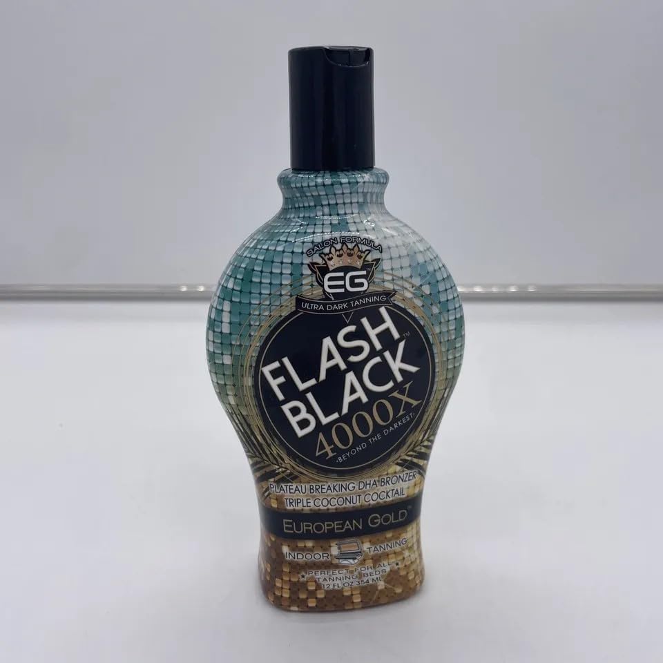 Flash Black European Gold 4000X Glow Matrix supports deeper, darker color for a bold look.