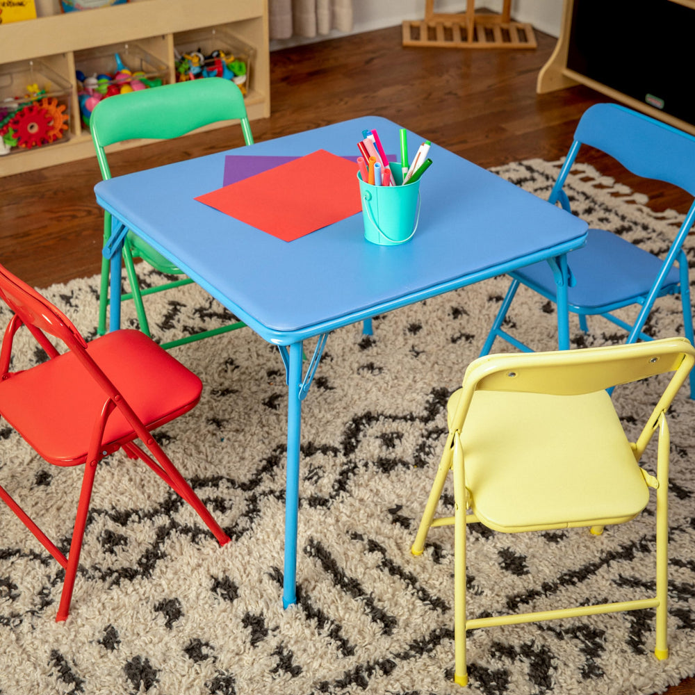 Flash Furniture Mindy chair supports up to 81 pounds for sturdy seating