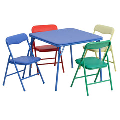 Flash Furniture Mindy table measures 24 by 24 inches for small spaces