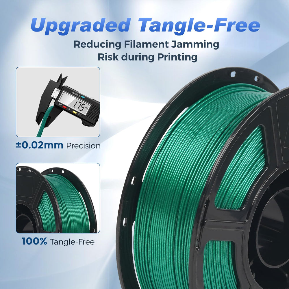 First layer adhesion on build plate using FLASHFORGE Aurora Green.