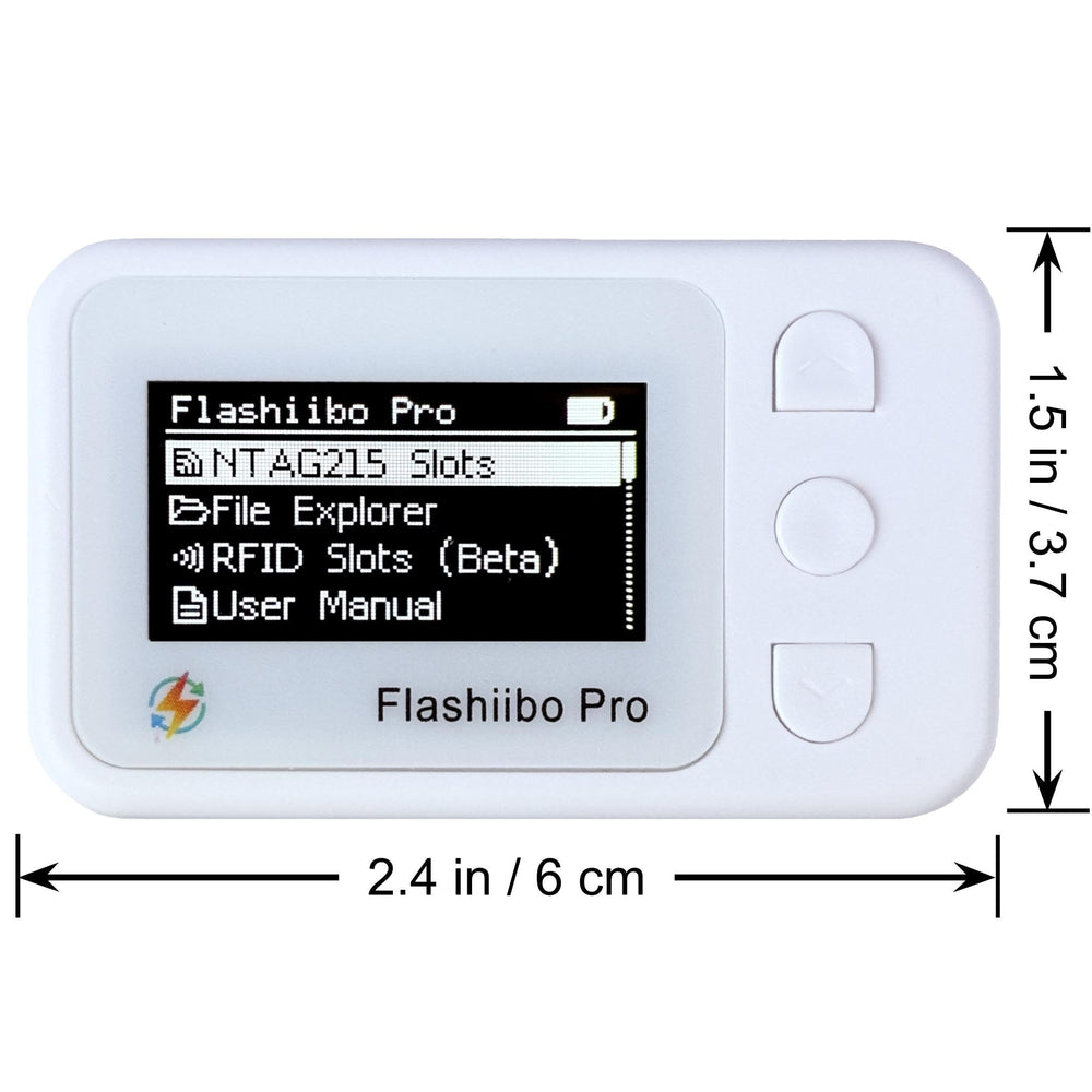 Flashiibo Pro NFC Emulator durable controls provide reliable tactile feedback during play.