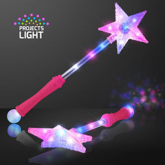 FlashingBlinkyLights LED-lit wand shows red white blue patterns for festive celebrations.