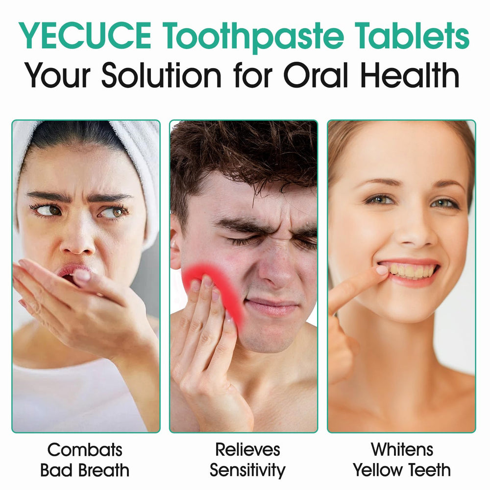 Flasture toothpaste tablets eco-packaging glass jar emphasizes sustainability.