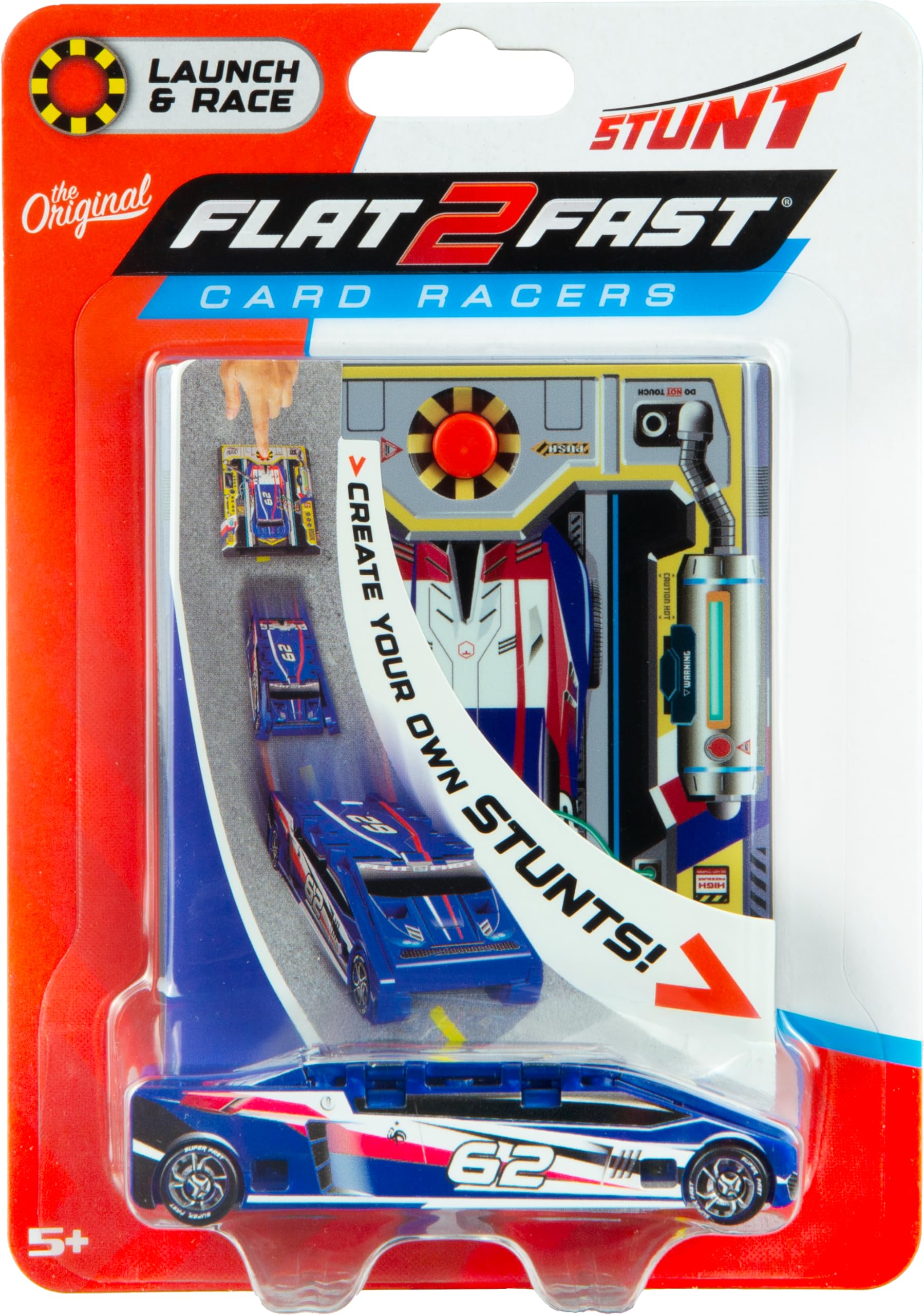 Flat 2 Fast flat surface racing and stunts on smooth floors enable quick play.