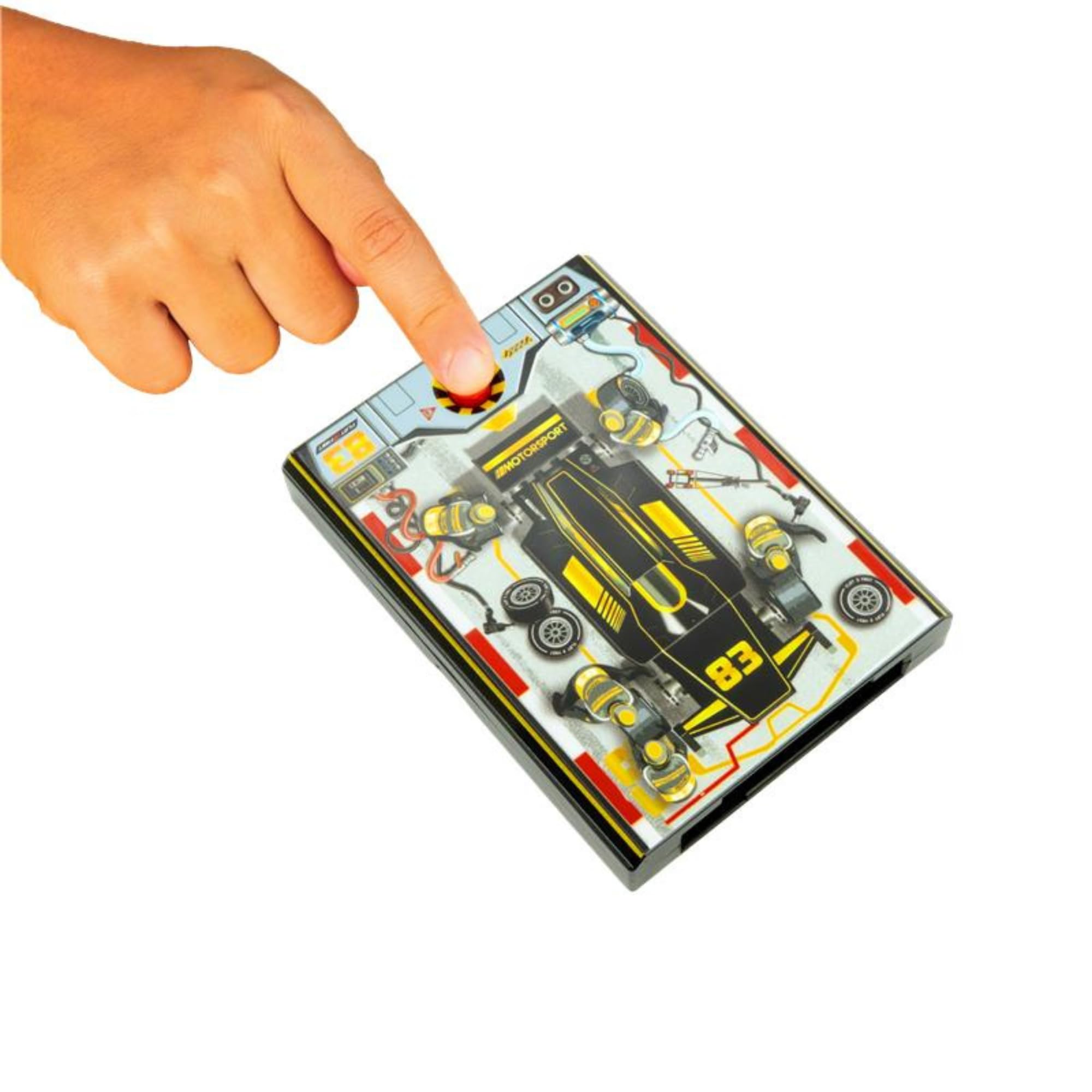 FLAT 2 FAST racer on-the-go for quick play anywhere