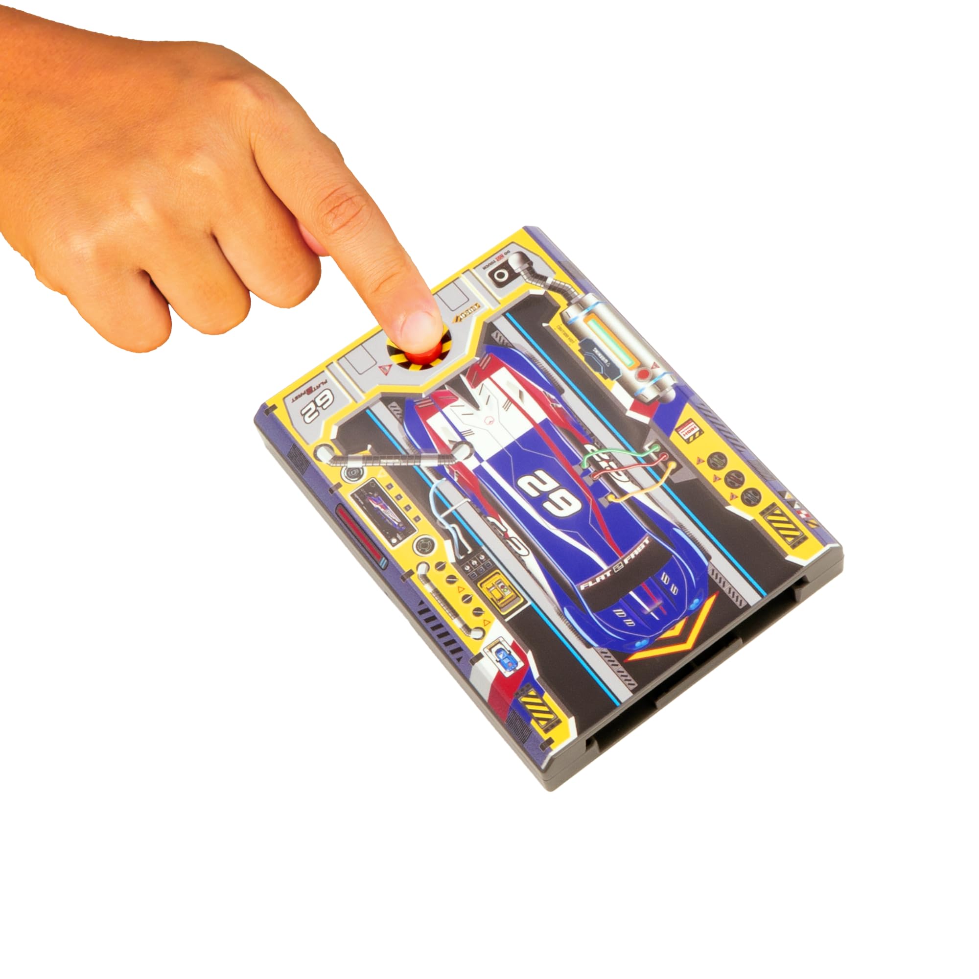 Flat 2 Fast smooth-surface action provides crashes and races.