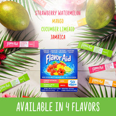 Flavor Aid Cucumber Limeaid stick for a cooling hydration boost.