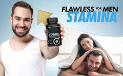 FLAWLESS FOR MEN Stamina during workout conveys sustained energy and endurance potential.