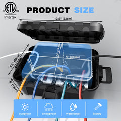 Flemoon six-entry ports accommodating 12 AWG cords for versatile setups.