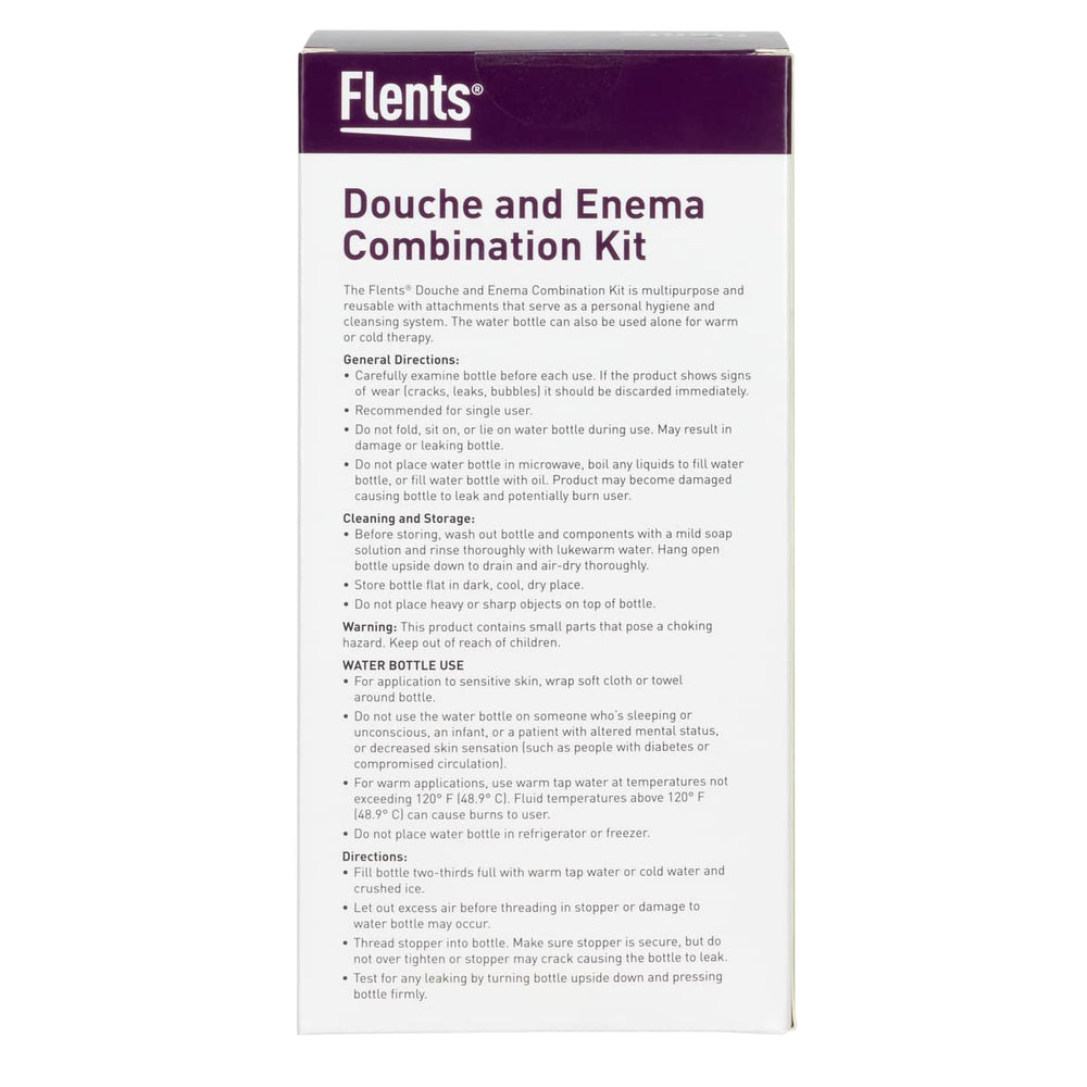 Flents Douche Enema Kit versatile for feminine hygiene and cleansing