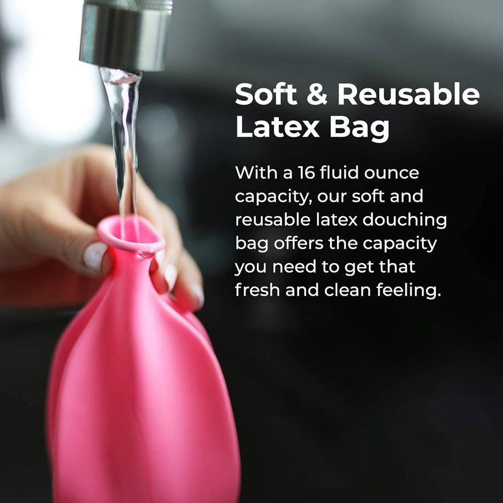 Flents Douche Kit ergonomic bottle for easy handling