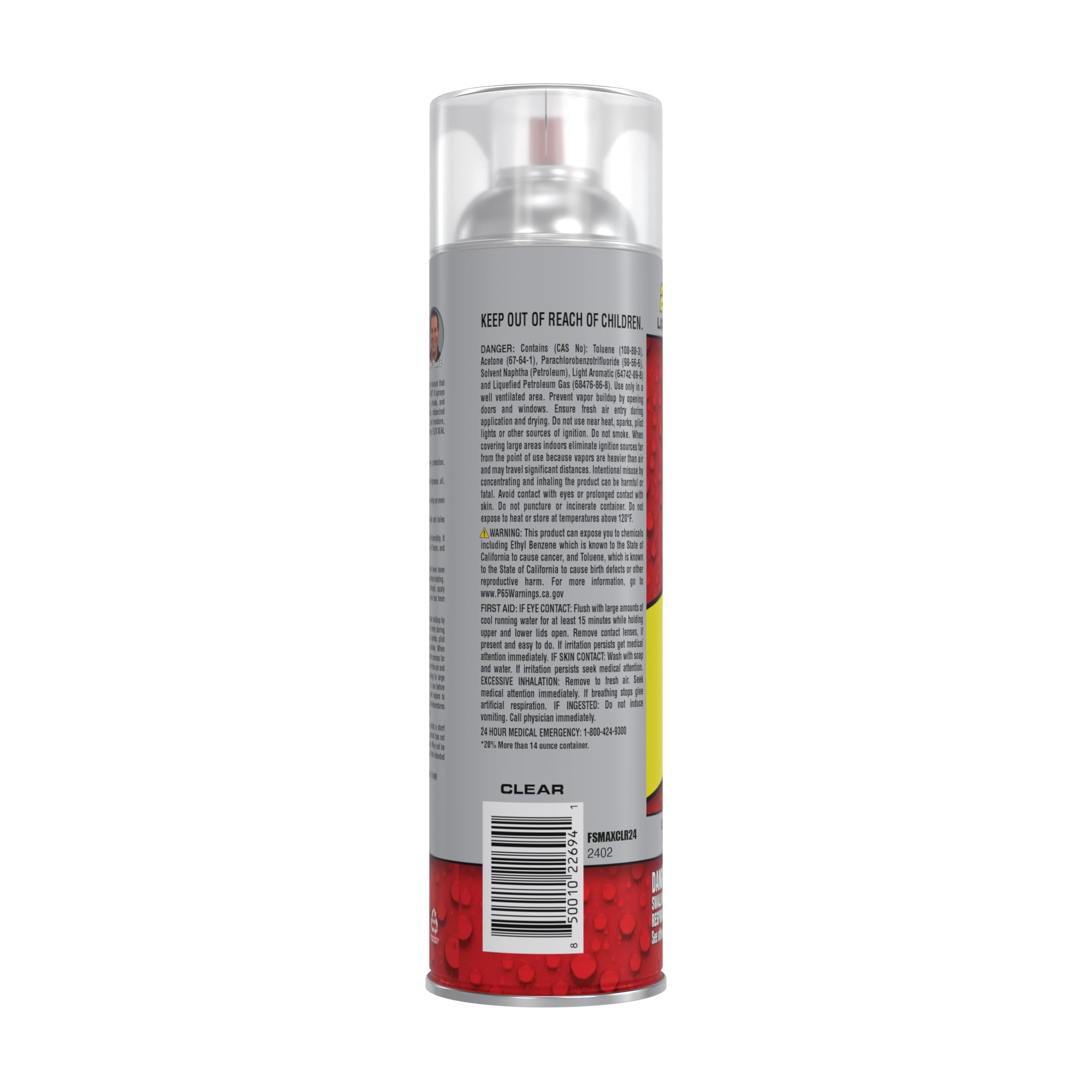 Flex Seal MAX coats wood with flexible waterproof film.