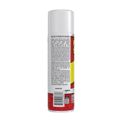 Flex Seal white rubberized coating drying into a flexible waterproof layer.
