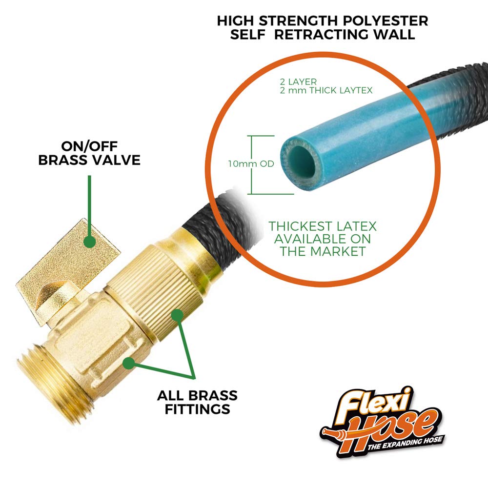 Flexi Hose Plus lightweight design enables effortless carry and setup.