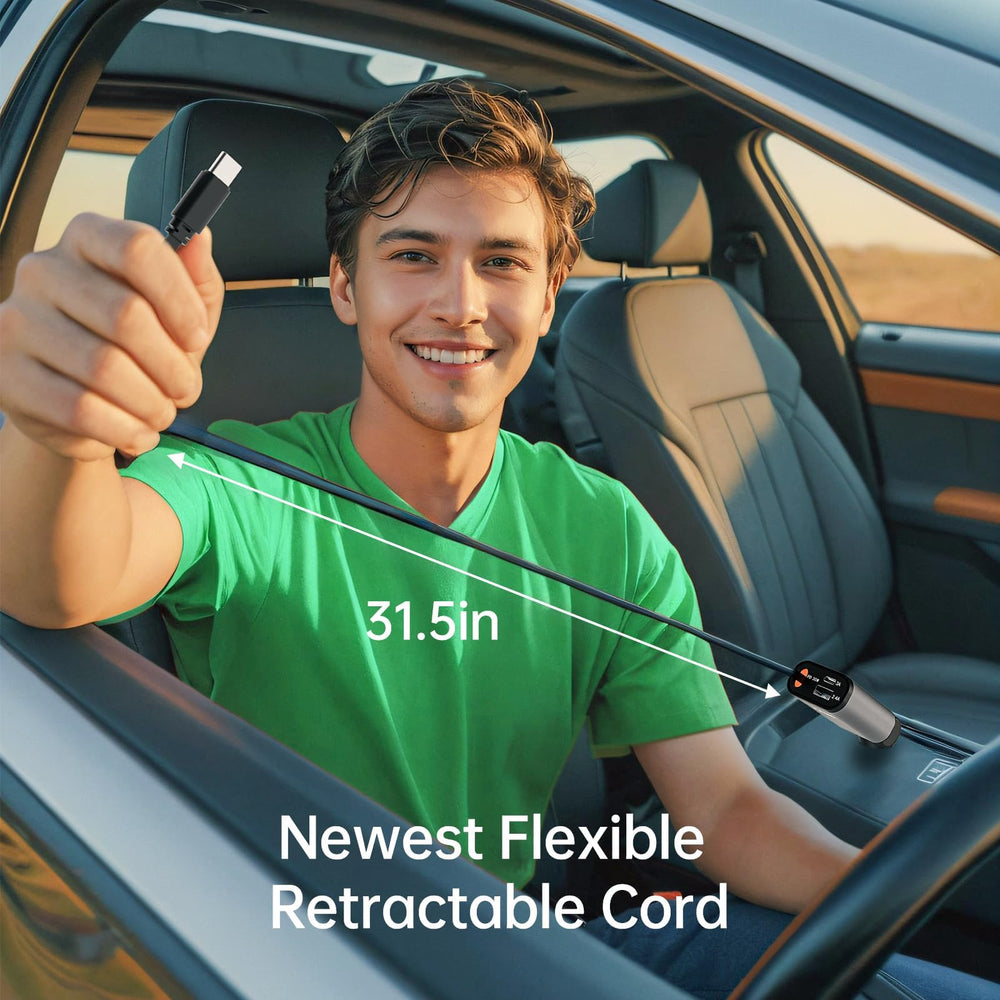 Flexino Ultra-Slim broad 12V-24V compatibility for most vehicles.