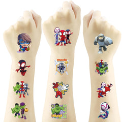 FlgarGO Spidey tattoos presented as kid-friendly goody bag favors