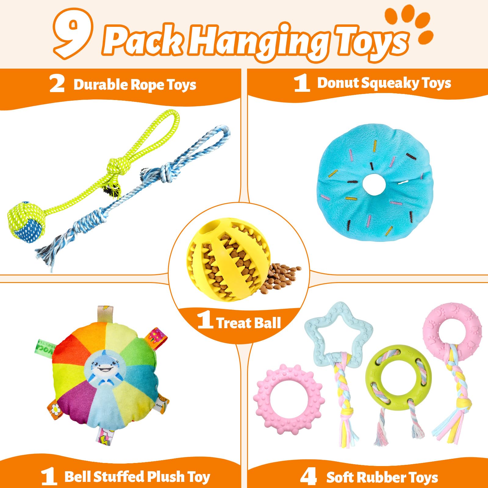 Flickzy Puppy Play Gym with bungee straps enables versatile height for growing pups.