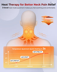 Flikeze heat therapy settings dial showing adjustable temperatures