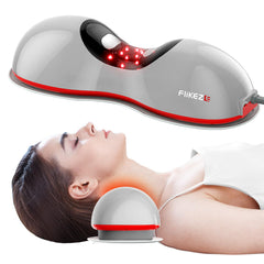 Flikeze heated neck stretcher front view for neck comfort at home