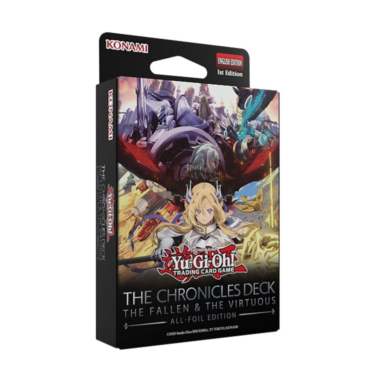 FlipSide Gaming Chronicles Fallen foil deck art for collectors and duelists.