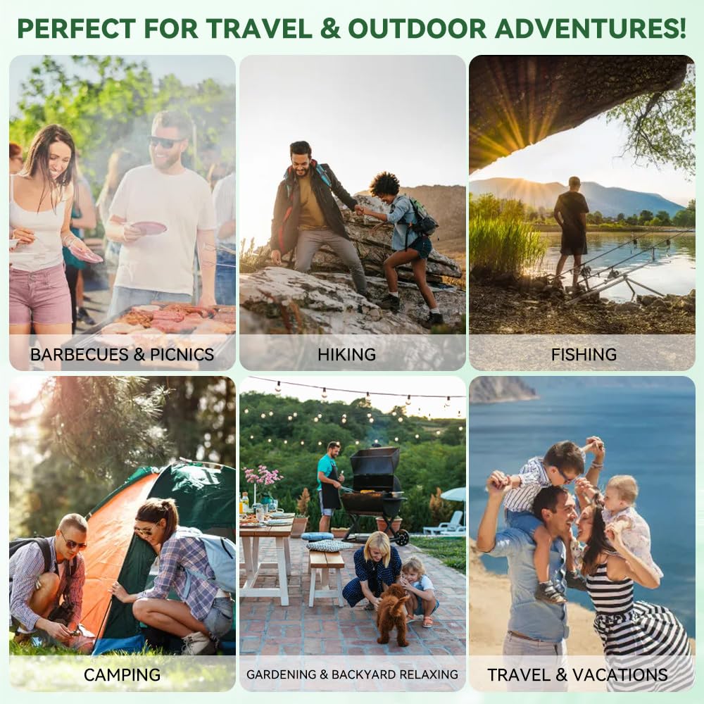 FLODTEEK quick wipe-on protection for outdoor meals and BBQs.