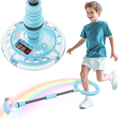 Flooyes skip ball with LED display counts jumps in real time for kids.