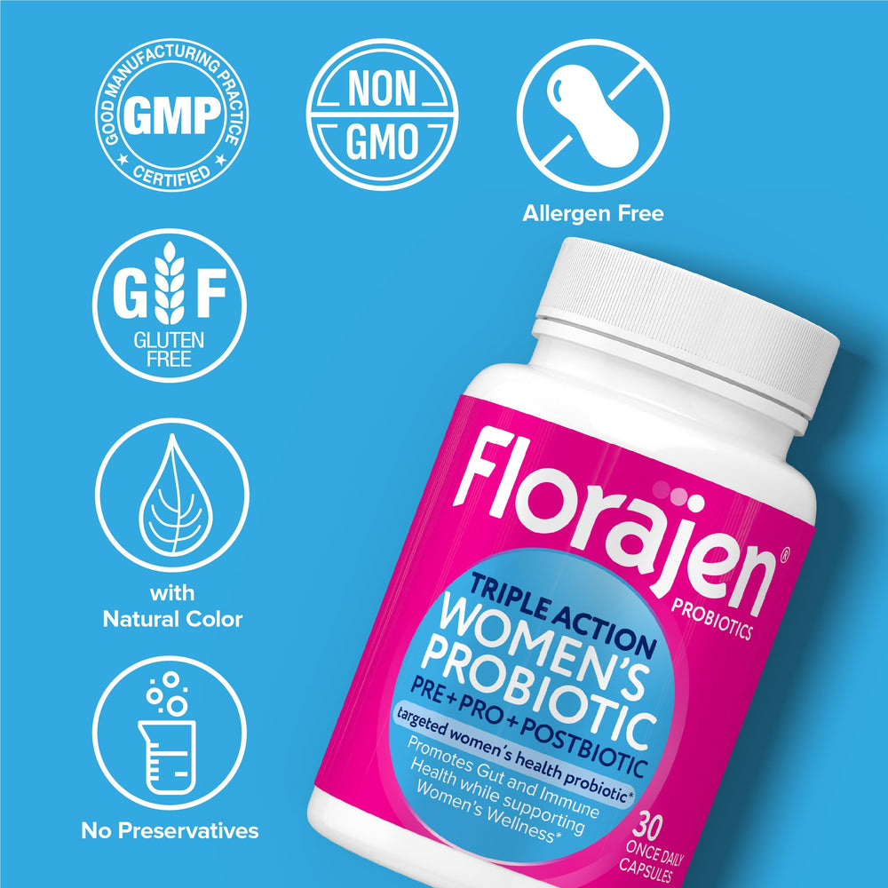 Florajen Women's Complete immune support lifestyle scene