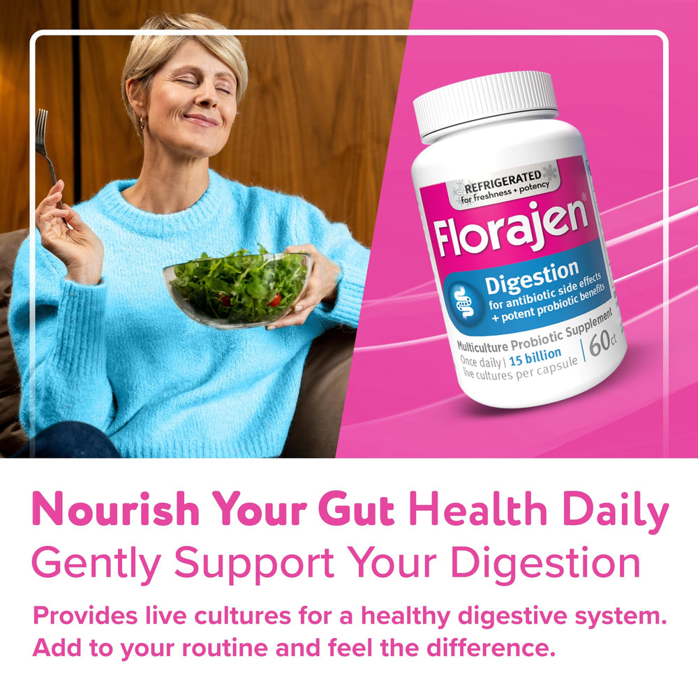 Multiculture blend image signals diverse strains for gut balance.