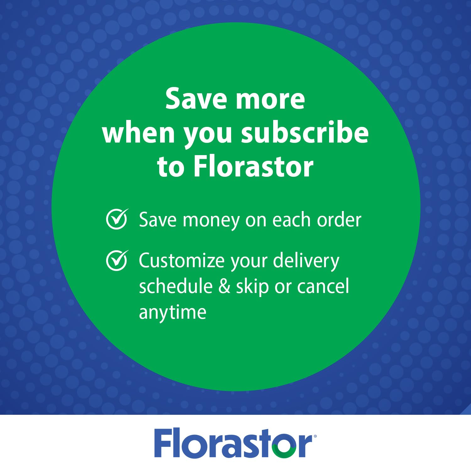 Florastor gluten-free, lactose-friendly packaging for inclusive diets.