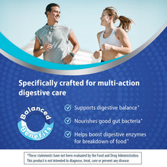 Florastor prebiotic fiber and inulin visual emphasizing gut-friendly fuel.