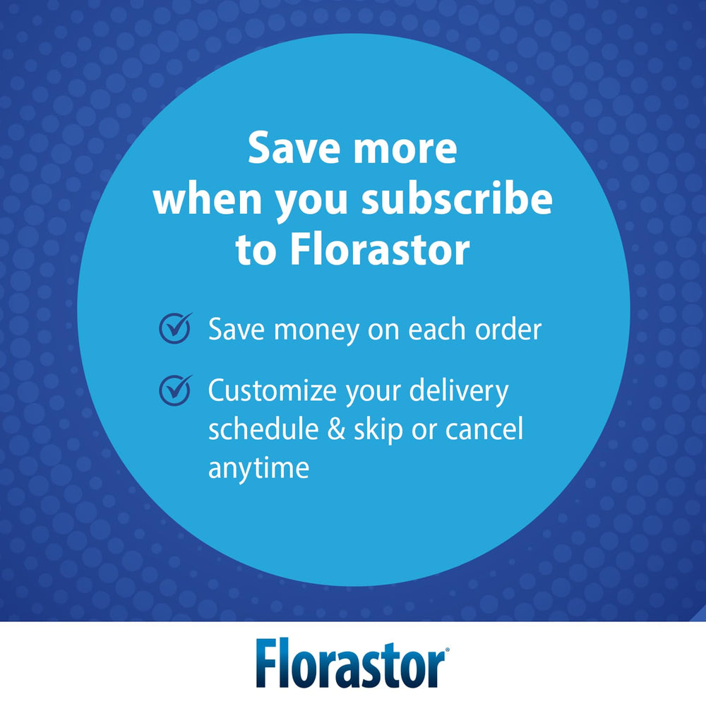 Florastor-vegetarian-capsules signals dairy-free option in the daily routine.