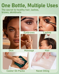 Florisan Non-GMO Castor Oil supports clean beauty routines.