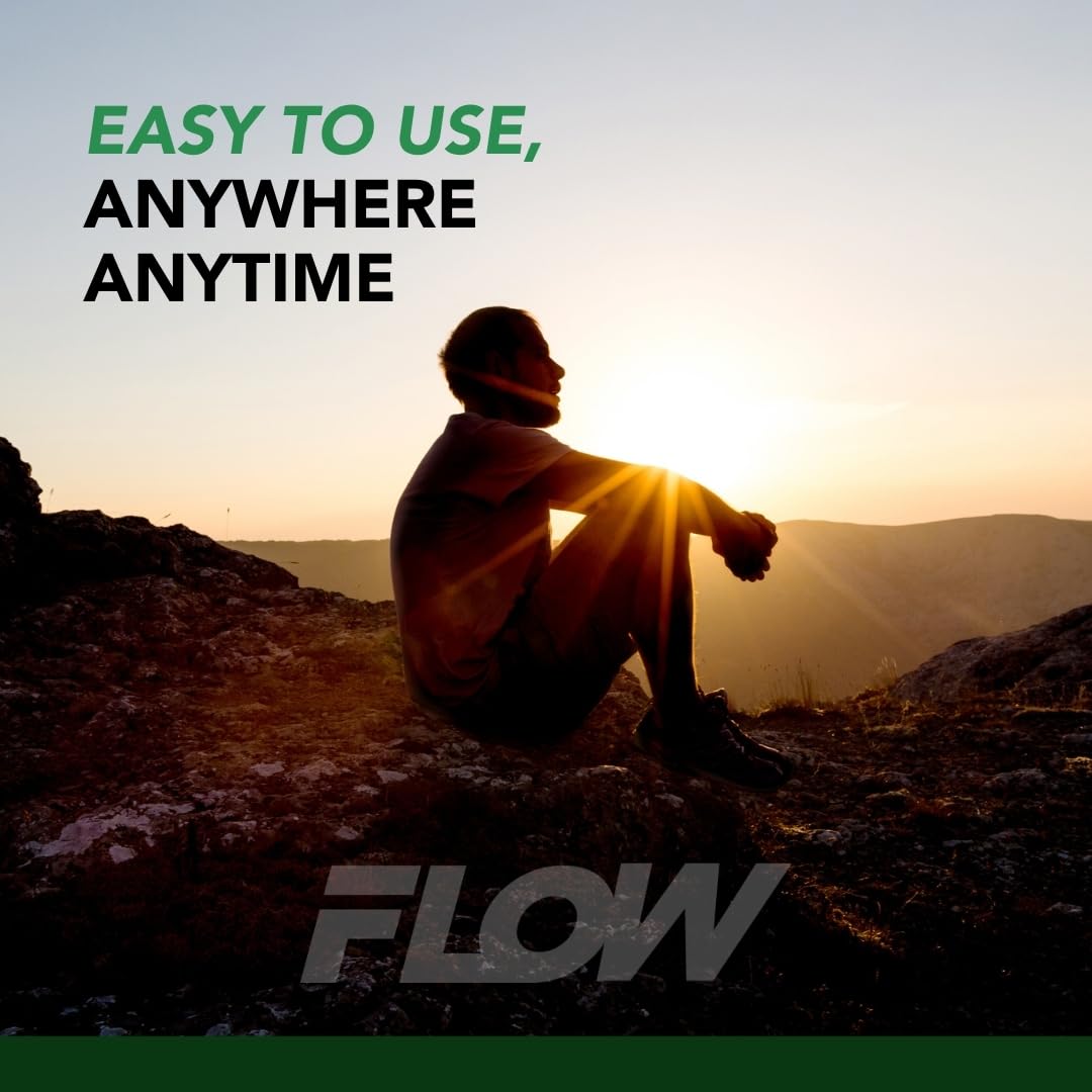 Flow Pouches Mushroom Nootropic travel pack ready for errands and workouts