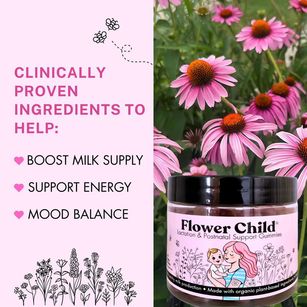 Moringa and milk thistle ingredients highlighted for milk quality.