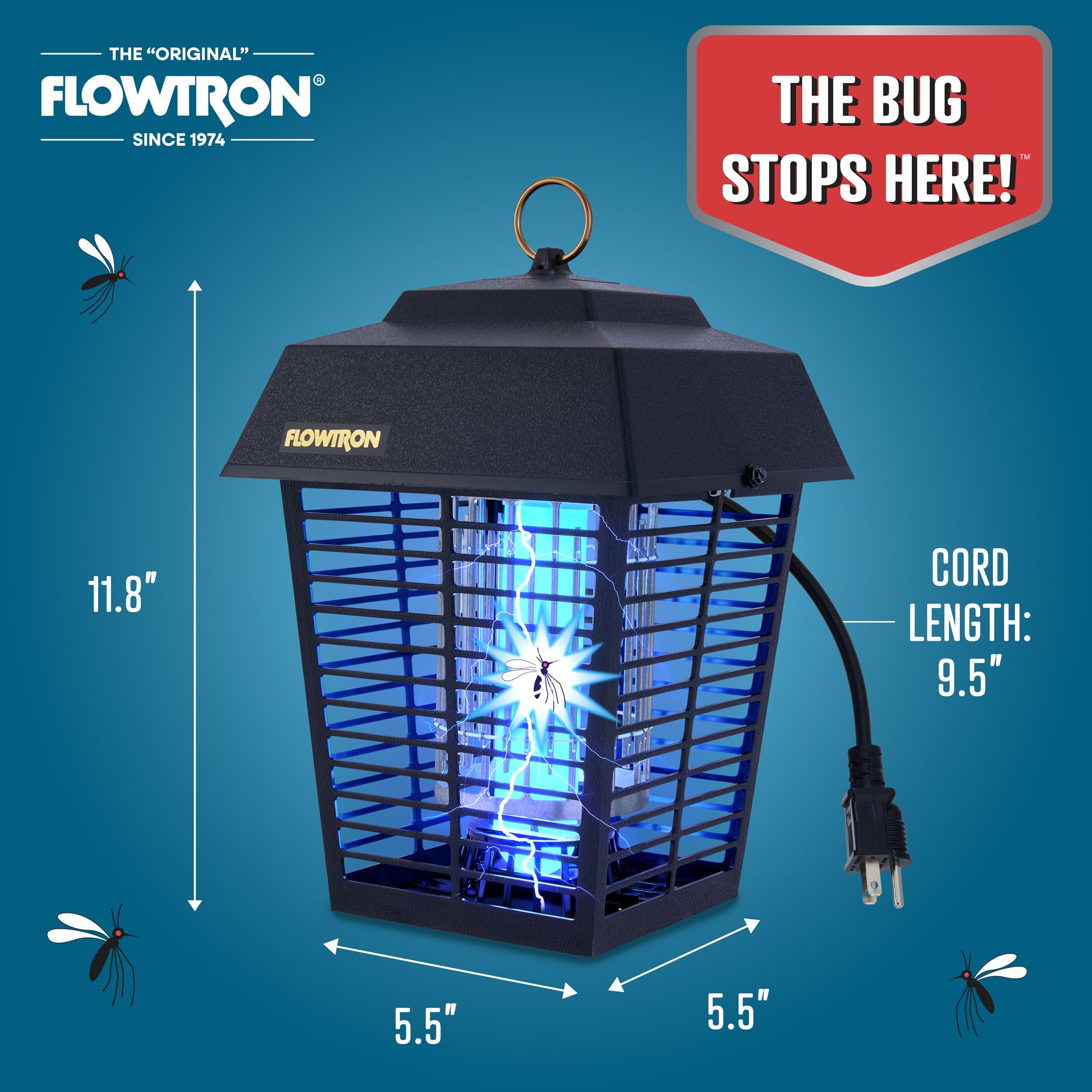 Flowtron UL certified and Made in USA for trusted outdoor performance.