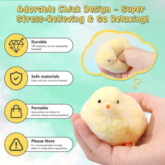 FlufiFiea Taba squishy chick 03 — durable non-toxic silicone for playful, hygienic storage