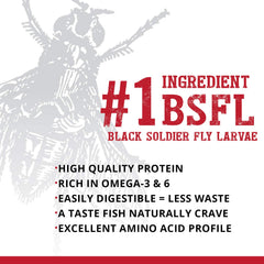 Fluval Bug Bites – granules riches en Omega, favorisent couleurs et vitalité.