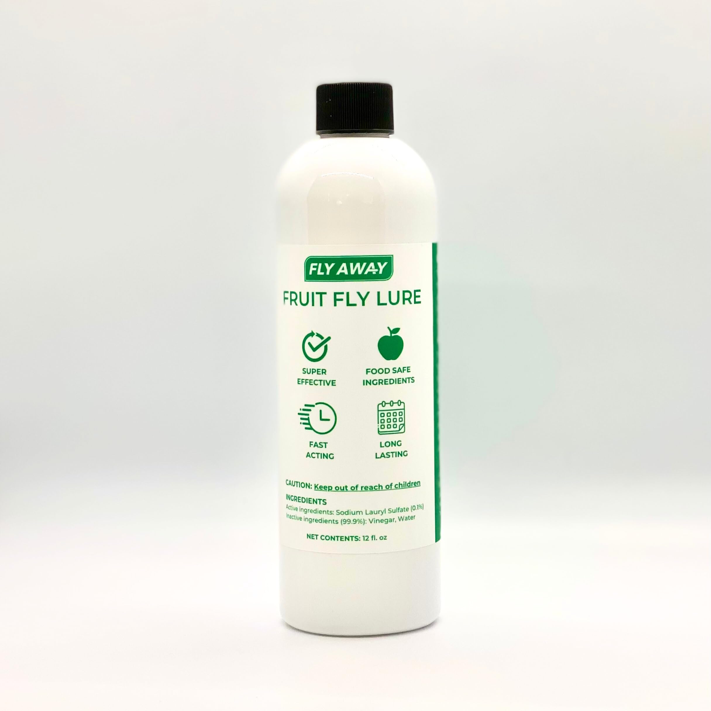Fly Away USA-made label signaling quality and local production.