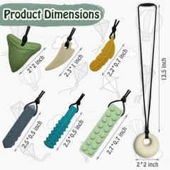 Flyaway building block pendant supports discreet oral engagement