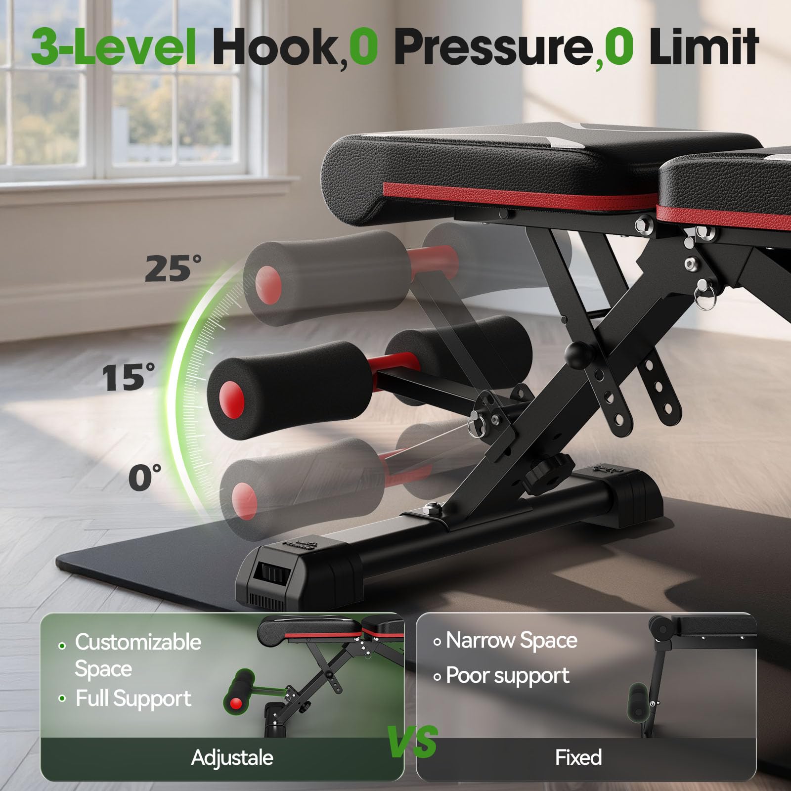 FlyBIRD triangular-structure frame provides robust stability during lifts.