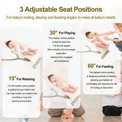 Flyboss three-angle adjustment for feeding, play, and rest