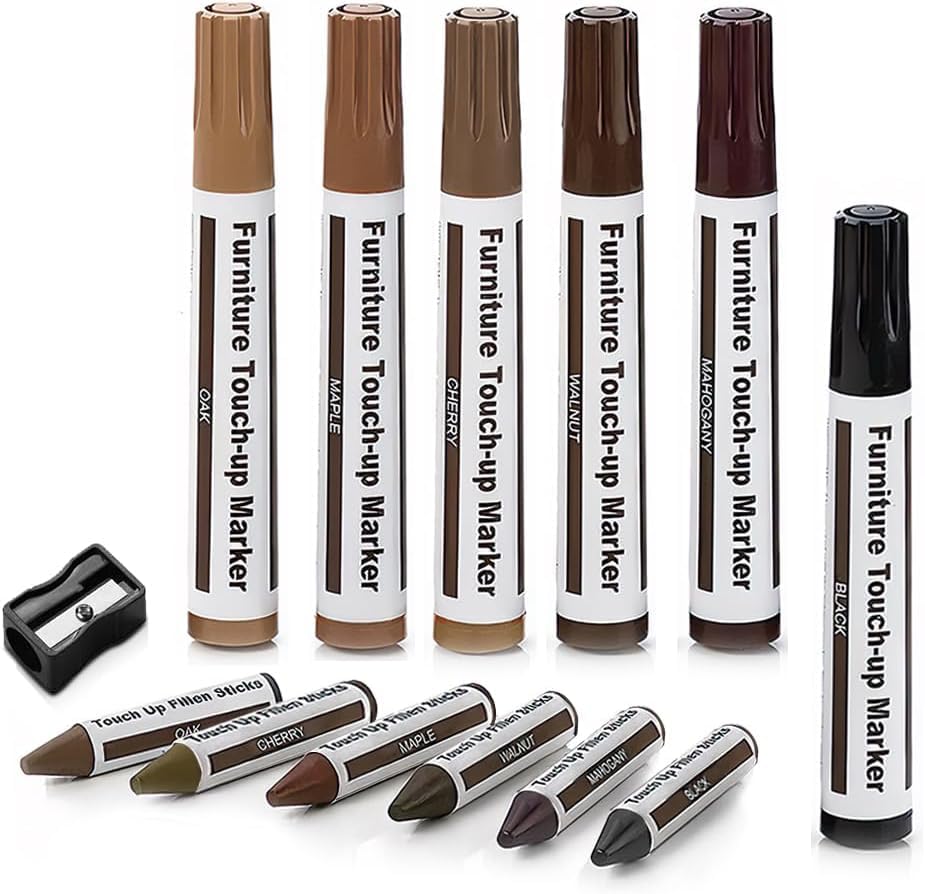 FlyBunny wood repair kit with 13 pieces for easy touch ups